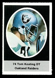 1972 Sunoco Stamps      471     Tom Keating DP